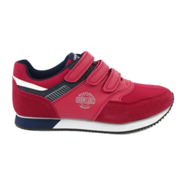 American Club Amerikanische RH21 rote Sportschuhe marine