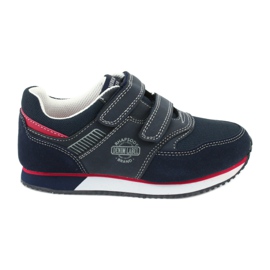 American Club Amerikanische Sportschuhe, marineblau RH20 rot navy blau
