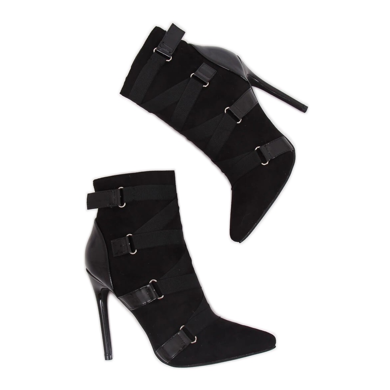 Schwarze Stiefel auf einer Anstecknadel schwarz BKKX1150 Black Ii Qualität