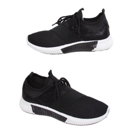 Schwarz 7925-SP Schwarze Sportschuhe