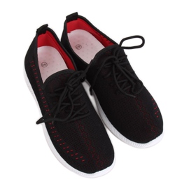 Schwarz MG1517 Schwarze Sportschuhe