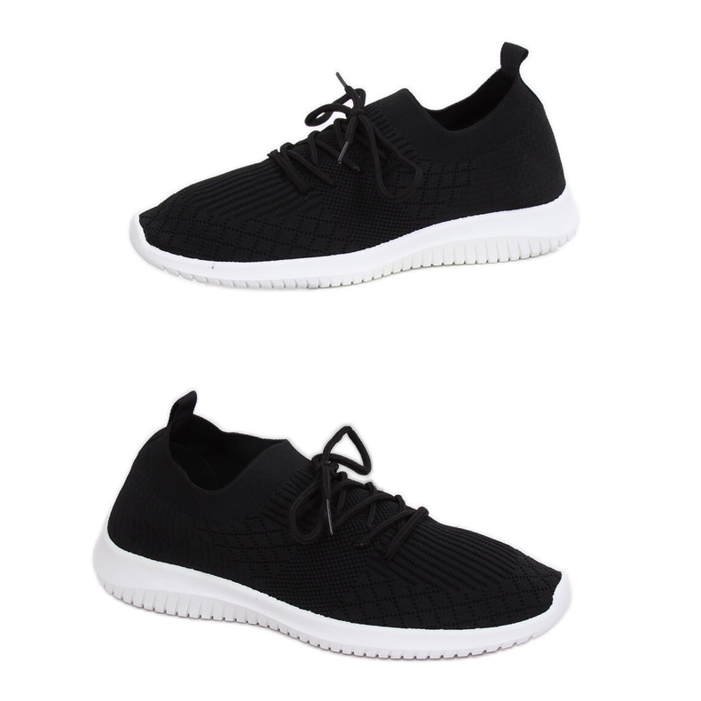 Schwarze Sportschuhe 7753-Y Schwarz