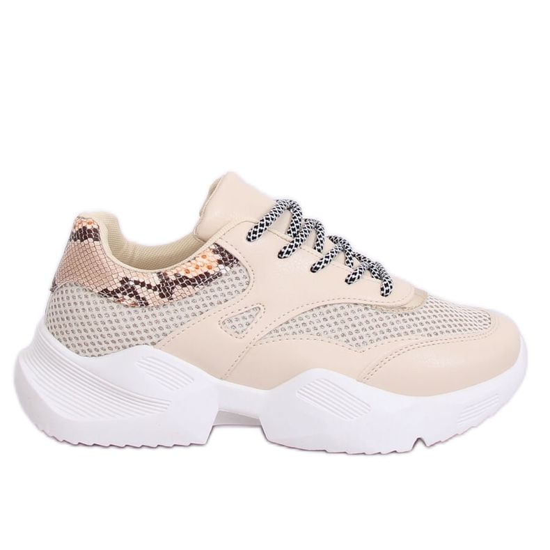 Beige Sportschuhe für Damen BL192P Beige