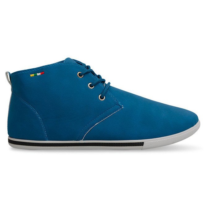 Skate 66511 Blaue hohe Turnschuhe