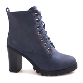 Isolierte Stiefeletten W331 Navy Blue marineblau