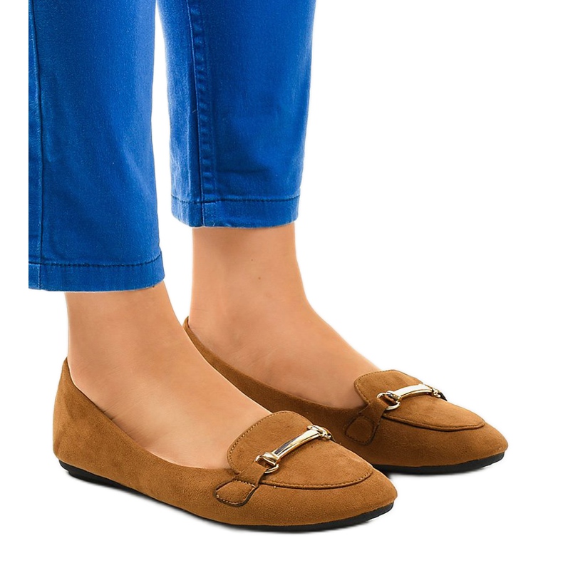 BM Braune Loafer von 2S2018-56 Ballerinas