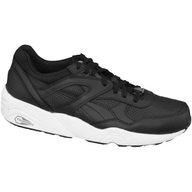 Schuhe Puma R698 Trinomic Leder M 360601 02 schwarz