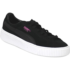 Puma Suede Platform Jr 363663 01 schwarz