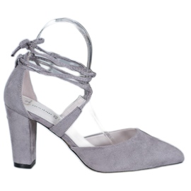 Goodin Gebundene Pumps grau