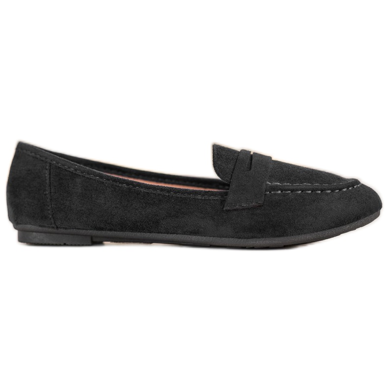 Fama Klassische Loafer schwarz
