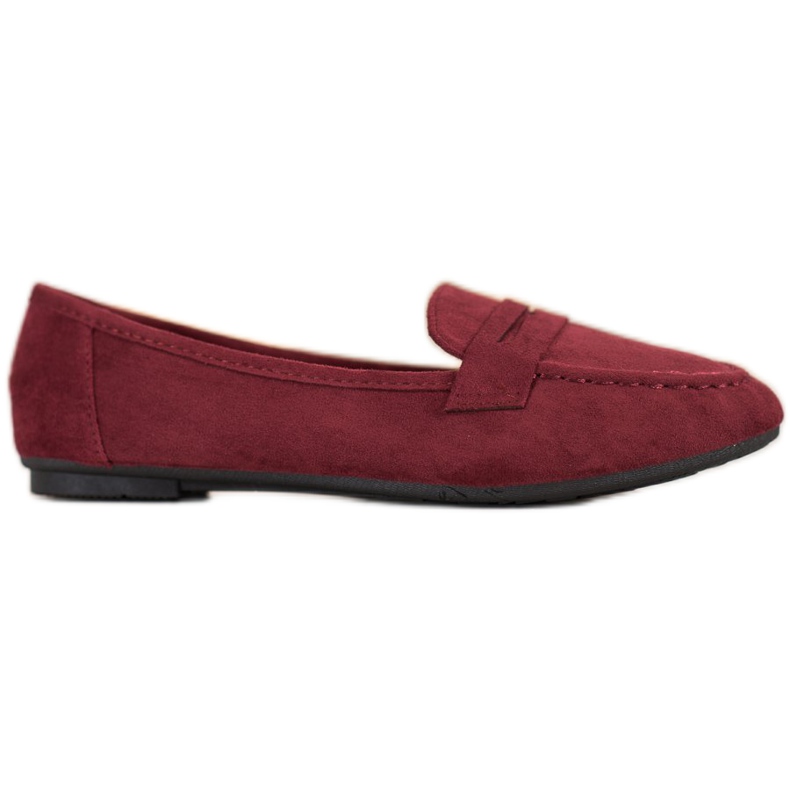 Fama Klassische Loafer rot