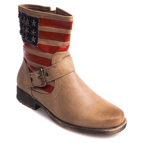 Warm Booties Jodhpurstiefel Y350 Beige