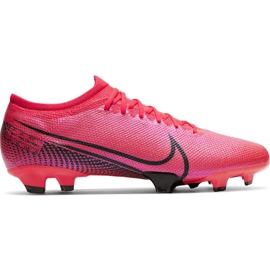 Nike Mercurial Vapor 13 Pro Fg M AT7901-606 Fußballschuhe mehrfarbig rot