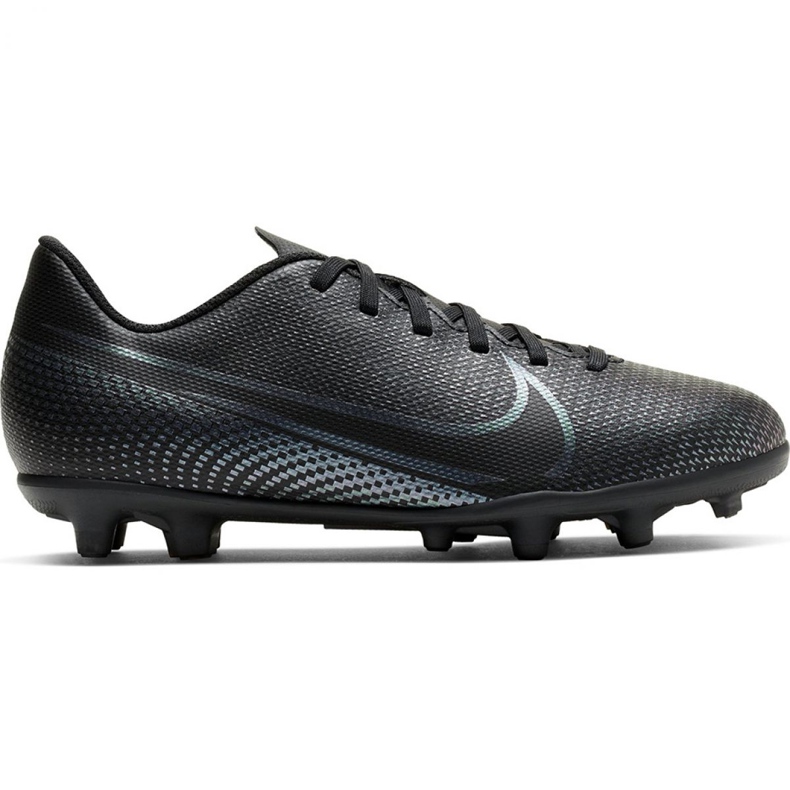 Nike Mercurial Vapor 13 Club FG / MG Jr AT8161-010 Fußballschuhe schwarz schwarz