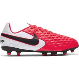 Nike Tiempo Legend 8 Club FG / MG Jr AT5881-606 Fußballschuhe rot orangen und rottöne