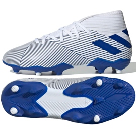 Die adidas Nemeziz 19.3 Fg Jr EG7245 Fußballschuhe grau silber-