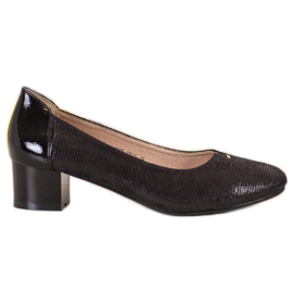 VINCEZA Textilpumps schwarz