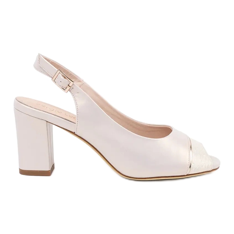 Offene Toe Sergio Leone Sandalen braun