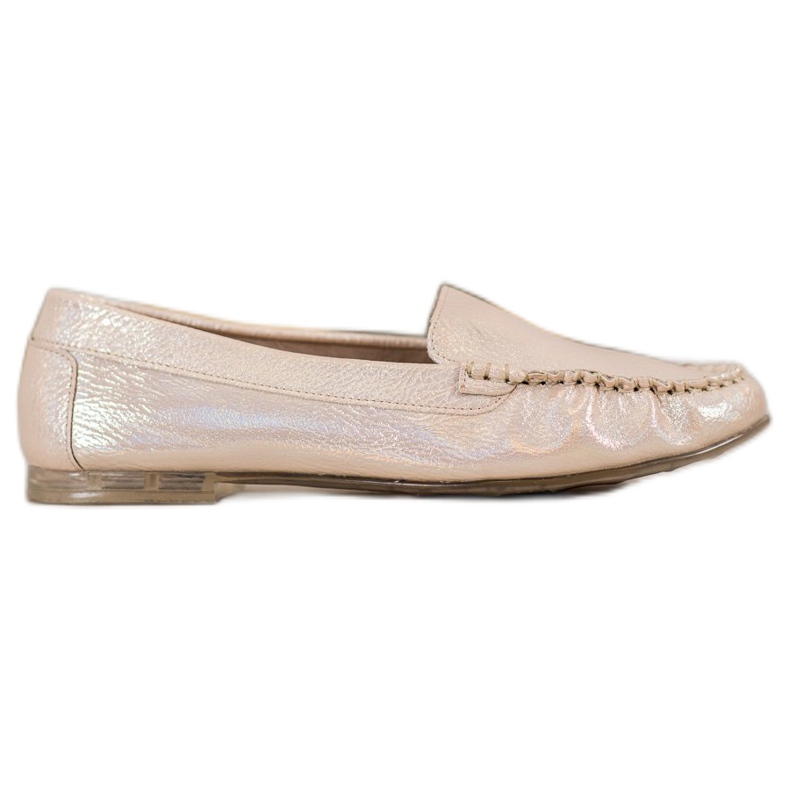 Sergio Leone Loafer mit Holo-Effekt gelb