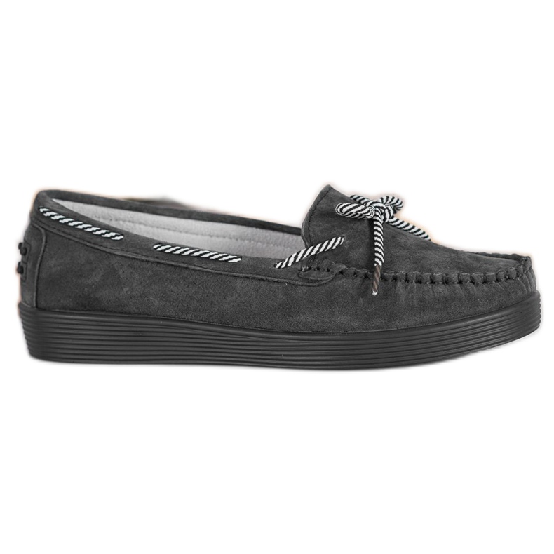 Filippo Klassische Leder-Loafer schwarz