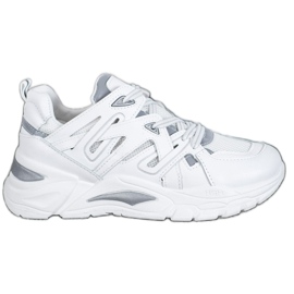 Small Swan Pohodlné Sneakers von Eco Kůže grau