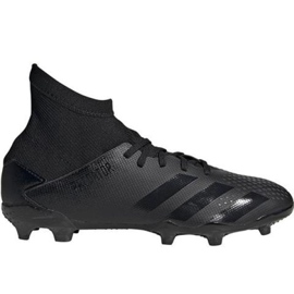 Adidas Predator 20.3 Fg Jr EF1929 Fußballschuhe schwarz schwarz
