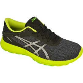 Laufschuhe Asics Nitrofuze M T6H3N-9593 schwarz grau grün