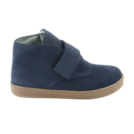 Klettschuhe Mazurek 1101 marineblau braun