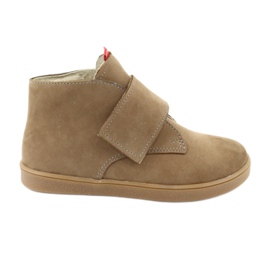 Klettschuhe Mazurek 1101 dunkelbeige
