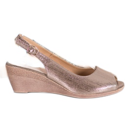 Sergio Leone Offene goldene Sandalen