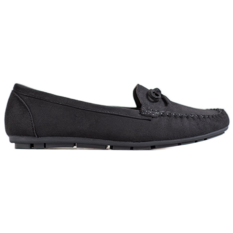Clowse Schwarze Loafer mit Schleife