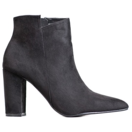 SHELOVET Stylische Stiefel schwarz