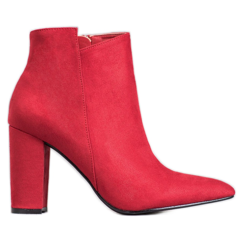 SHELOVET Stylische Stiefel rot