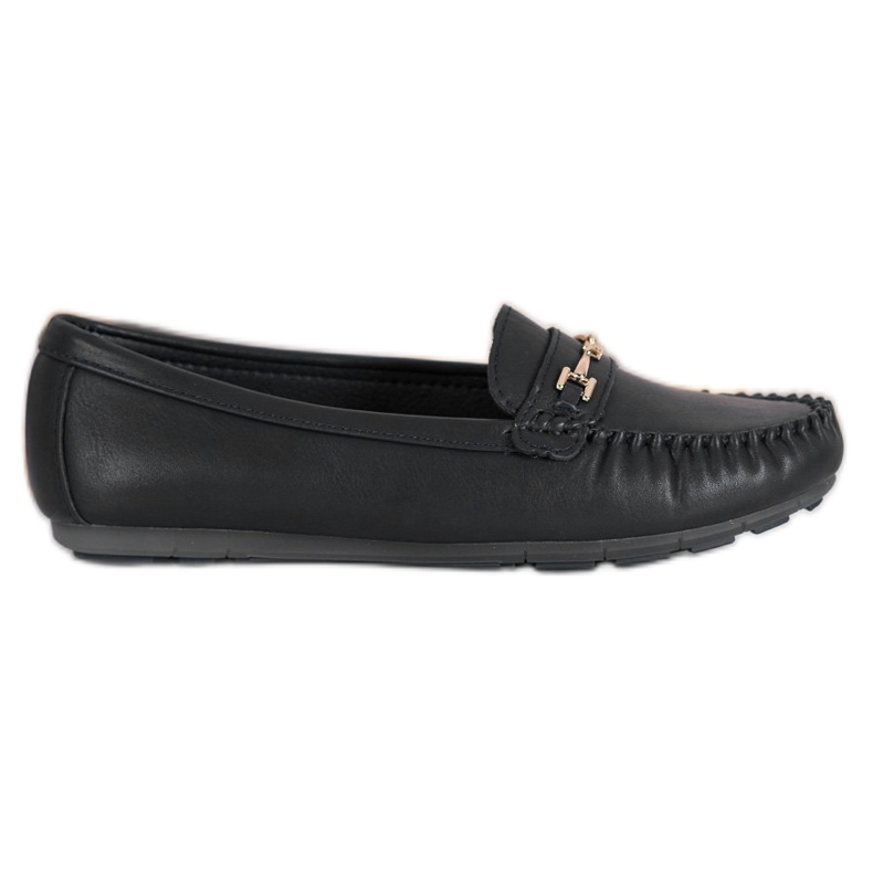 Fama Elegante Slipper schwarz