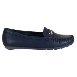 Fama Elegante Slipper marineblau blau