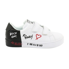 American Club ES05 weiße und schwarze Turnschuhe