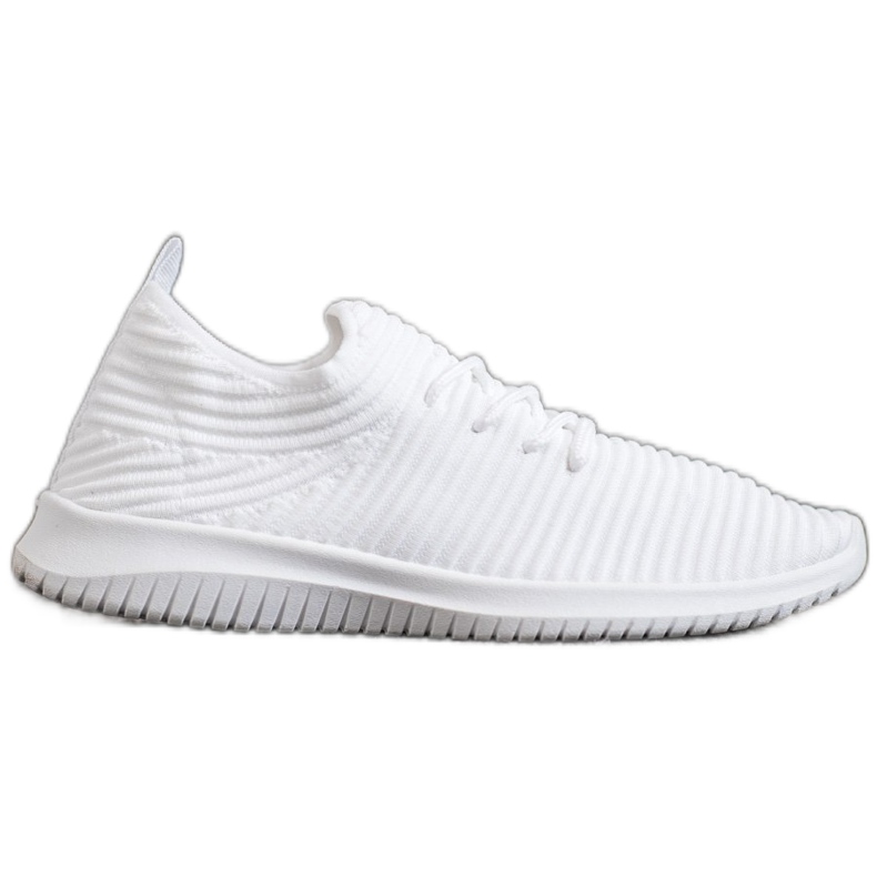 SHELOVET Slip-On Schuhe aus Textil weiß