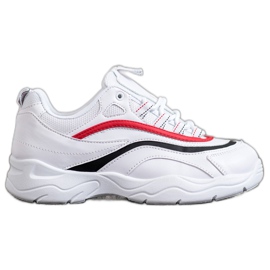 SHELOVET Klassische weiße Turnschuhe