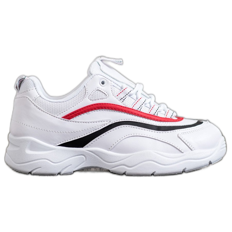 SHELOVET Klassische weiße Turnschuhe