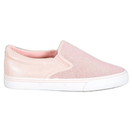 Yes Mile Rosa Slip-On-Sneakers