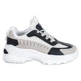 SHELOVET Modische Schuhe auf der Plattform mehrfarbig