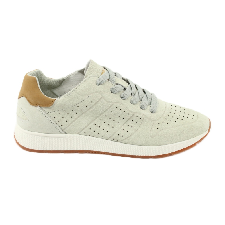 American Club AA04 Sportschuhe aus Leder beige