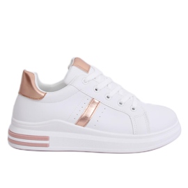 Weiße Damen Sneaker CC-13 Champagner