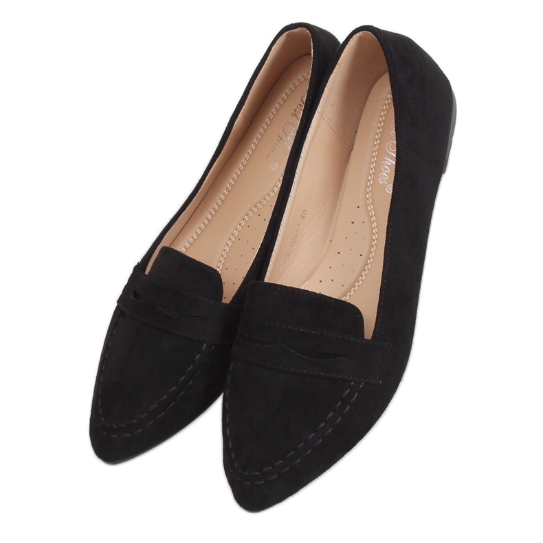 Schwarz Damen Slipper CH-1M6 Schwarz
