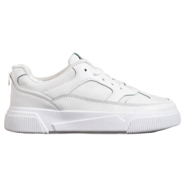 MCKEYLOR Plateauschuhe weiß