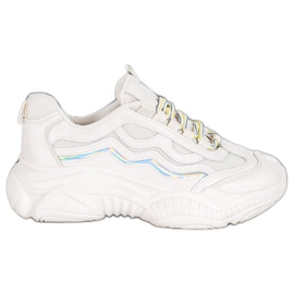 SHELOVET Turnschuhe auf der Plattform braun