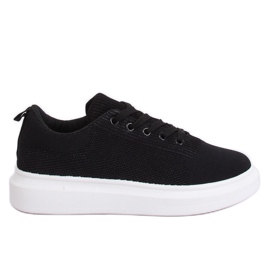 Schwarze Damen-Sneaker LV82P Schwarz