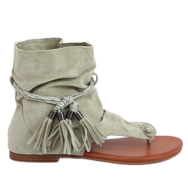 Grüne Flip-Flops mit Schaft SL1011 Grün