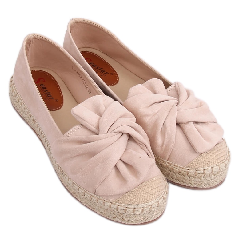 Beige-beige Espadrilles LL-219P Beige
