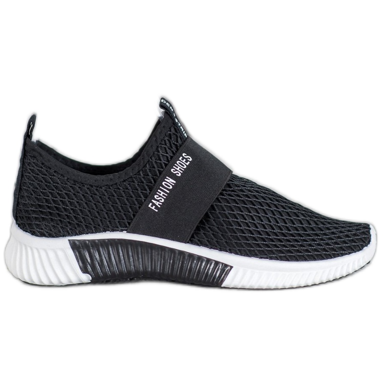 SHELOVET Slip-on-Mode-Schuhe schwarz